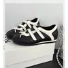 2026 Nuevo Estilo Plata Ballet Derbin Zapatos Mujer Doble Velcro Moño Casual Planos Mary Jane Zapatos Suela Suave