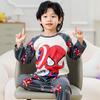 Pijama infantil al por mayor de primavera y otoño del Sudeste Asiático para niños y niñas, bebé de manga larga para el hogar, conjunto de ropa fina de verano para aire acondicionado