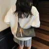 Bolsa de Ombro Única Texturizada Transfronteiriça para Mulheres 2025 Nova Outono e Inverno Versátil para Trabalho e Deslocamento Crossbody Bolsa Dumpling