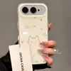 Adequado para capa de celular Huawei Honor 600, proteção total das bordas, nova versão super 600, estilo coreano simples com linhas, notas musicais e design de gato