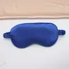 Máscara de Seda para Dormir de Doble Cara, Máscara de Ojos Transpirable Bloqueadora de Luz de Aviación, Cómoda Máscara de Ojos de Seda Helada para Compresa Caliente y Fría al por Mayor