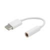 Adaptador de auriculares adaptador de teléfono móvil línea de salida de audio línea a adaptador de audio de 3,5 mm para tipo C de Xiaomi