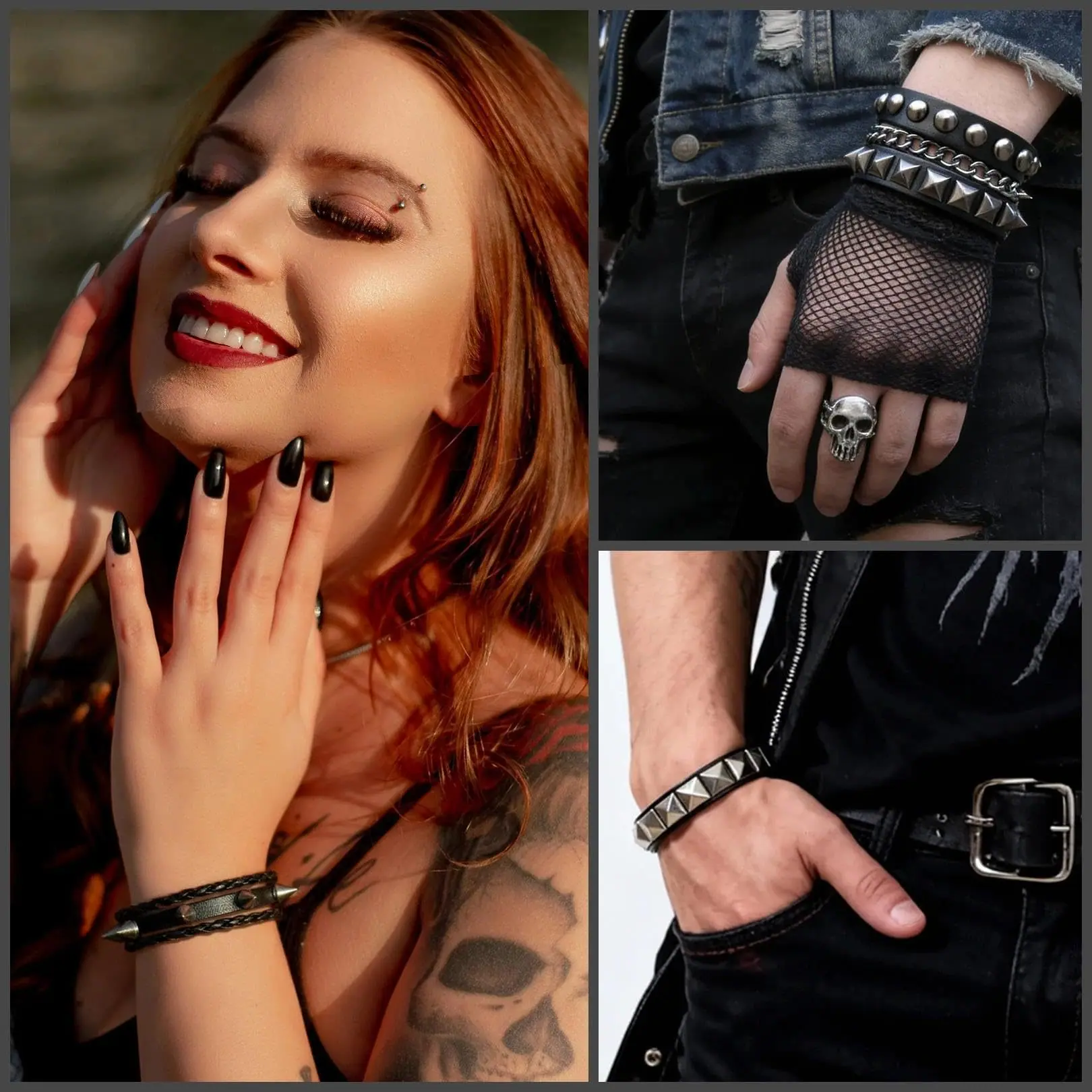 Black 6pcs-LS-02