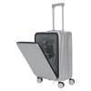 Equipaje en stock 20 pulgadas rueda universal silenciosa caja de cabina maleta con ruedas de gran capacidad caja con contraseña de apertura frontal simple