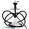 Hookah Shisha Hookah Spot Pequeño y Mediano Fabricante Venta al por mayor Hookah de 45 cm 2 Mangueras