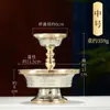 Copo Guardião Yuan Hui de Buda Copo de Batida Artesanal Indiano Móveis Domésticos de Xizang Ornamentos de Bronze Taça de Vinho Copo de Água Benta