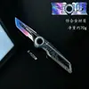 [Nuevo y Mejorado] Fuerza Delta: Juguete de Arma Cuerpo a Cuerpo Plegable y Reconfigurable, Modelo de Aleación de Zinc, Sin Filo
