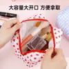 Nueva Bolsa Cosmética Linda de Lazo Portátil Gran Capacidad Bolsa de Tocador Amorosa Bolsa de Almacenamiento Venta Caliente Transfronteriza Bolsa de Viaje