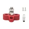 Kit de Bloco de Terminais de Carga Pesada com Terminal de Fio e Tubo Termoencolhível para Fiação Modificada de Motorhome Iate M8 Posto Único Posto Duplo