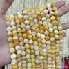 Perlas de Concha Blancas y Amarillas, Perlas de Concha Marina, Perlas Sueltas, Perlas de Imitación, Cuentas Redondas Semiacabadas, Accesorios para Bricolaje al por Mayor