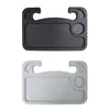Mesa Pequeña para Coche Tablero Mesa Comedor Volante de Coche Plato Multifunción para Cena Escritura Oficina Soporte para Computadora Portátil