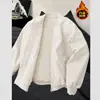 Chaqueta de aviador americana de moda transfronteriza Chaqueta acolchada de algodón para hombre Otoño Invierno Casual Acolchada Cleanfit Ropa exterior Chaqueta de béisbol