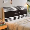 Funda de cabecera de cama de tela con todo incluido, funda de cabecera de cama suave, funda de cabecera de cama simple y moderna de estilo europeo, funda protectora de cama de 1,8 m y 1,5 m