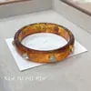Pulsera de Resina con Forma de Concha Estilo Europeo y Americano para Mujer Pulsera Elegante Exagerada Joyería de Mano Bohemia de Alta Gama 2025 Nueva