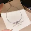 Pulsera con Hebilla de Estrella Rombo de Circonita, Pulsera de Lujo Ligero y de Gama Alta, Elegante y Exquisita a la Moda, Joyería de Mano Versátil para Mujer