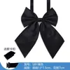 Corbata de lazo jk sin nudos raíz de pluma gigante estilo universitario femenino corbata estudiante uniforme académico foto de graduación flor de cuello uniforme escolar lazo