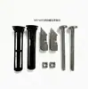 Tornillos de fijación universales para asiento de inodoro, accesorios de tapa de inodoro de liberación rápida, tornillos de expansión de bloqueo de acero inoxidable 304