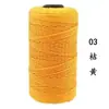 Decoração de Presente Tapeçaria Feita à Mão Fio de Seda Brilhante de Três Fios Chapéu Tecido Bolsa Almofada Combinado Polipropileno Fio de Cânhamo de Gelo Atacado