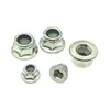 Gb6183 Porca Hexagonal Acolchoada de Nylon Anti-Afrouxamento com Arruela Anti-Derrapante Tampa de Parafuso de Travamento M5M6M8M10M12-M16