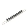 Escova Limpadora de Frestas Flexível, Escova em Forma de U para Cozinha, Escova de Frestas Macia Multifuncional para Cantos de Torneiras de Banheiro
