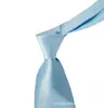 Corbata de Grupo de Satén de 8 cm Corbata para Hombre de Color Sólido Azul Corbata para Boda Negocios Padrino de Boda Monocromática Corbata Negra