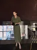 Estilo Elegante Maduro Verano 2026, Blusa de Manga Corta con Cuello Volante de Diseñador, Transmisión en Vivo de Nuevo Producto, Dropshipping Transfronterizo