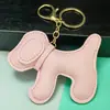 Venda Direta de Fábrica Transfronteiriça Pingente de Bolsa de Cachorro Desenho Animado Moda Criativa Couro PU Pingente Chaveiro de Carro de Cachorro