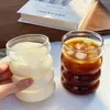 Taza de Vidrio de Borosilicato Alto para Té de Frutas, Taza de Café, Bebida Fría, Jugo, Taza para Beber en Casa, Taza de Leche