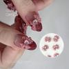 Joyería para uñas Arte de uñas Red social explosiones Corazón de dragón Corbata de moño Corbata de moño oblicua Chica hermosa amor Taladro de uñas taladro de uñas al por mayor