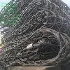 3x 3,8m # Cabo de Aço Imerso em Óleo com Furo de 5cm, Capaz de Levantar 4-5t, Aço Inoxidável com Revestimento Plástico, Resistente ao Desgaste para Levantamento.