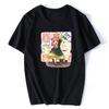 Spy X Family Spy casa de juegos Anea manos arriba comercio exterior camiseta holgada para hombre y mujer cuello redondo
