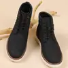 Superventas de Amazon Botas Casual Retro de Caña Alta para Hombre Estilo Británico Botas de Trabajo de Caña Alta Botines Versátiles de Moda - 25717