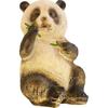 Lámpara Solar para Patio con Forma de Panda Lámpara de Césped Impermeable para Exteriores Lámpara de Paisaje para Terraza Lámpara Decorativa de Ambiente para Jardín