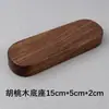 Adornos para el Salpicadero del Coche Hechos a Mano DIY Consola Central Nogal Madera Maciza Figuras Bases Aromaterapia Regalos para Coche Nuevo