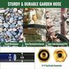 Especial transfronterizo para jardín doméstico, lavado de autos, juego de paño para riego, manguera para tubería de agua, almacenamiento conveniente, manguera plana de alta presión a prueba de explosiones
