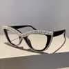 Óculos de Leitura Anti-Luz Azul para Festa com Diamantes Incrustados Estilo Gatinho Europeu e Americano Estilo de Rua Retro Moda Tendência Óculos de Leitura