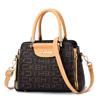[Bolso de Mujer Shichen] Bolso de Mano para Mujer 2025 Nuevo Bolso de Moda de Gran Capacidad Color Contraste Un Solo Hombro Bandolera Trendy