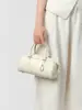 Diseño de Nicho Bolso Retro de Cuero Genuino Bajo el Brazo Modelo Nuevo 2026 Bolso de Bolos Bolso Boston Bajo el Brazo Bolso de Hombro Bolso de Mujer