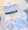Sudadera con capucha de punto grueso para otoño e invierno, estilo coreano, holgada, casual, oversize, abrigo