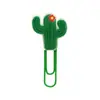 Clip para sujetapapeles navideño que brilla en la oscuridad, marcapáginas de goma blanda, clip marcador de página para libro de estudiante, pequeño regalo de Navidad, en stock