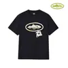 Marca de moda estadounidense Corteiz Camiseta Casual Deportiva Holgada de Manga Corta con Estampado de Barco de Crucero Alcatraz para Pareja