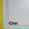 Hueso de pescado lindo de dibujos animados clip para el pelo diy clip para el pelo roto de niña clip divertido de pez pequeño para flequillo material de accesorios para tocado