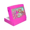 Caja de Color Caja de Embalaje Diseño de Impresión Personalizada Caja de Cartón Blanco Caja de Tarjeta Ventana Lotes Pequeños Color Especial Caja de Avión Personalización