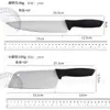 Exportado a Brasil Set de Cuchillos de Cocina Acero Inoxidable Cuchillo para Filetear Cuchillo Occidental Dentado Cuchillo para Deshuesar Set de Nueve Piezas Combinación