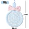 Toalla de mano colgante absorbente gruesa linda toalla de mano para niños pañuelo de cocina paño de lavado de manos