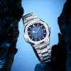 Novo Relógio Retrô Quadrado Masculino Mori Pulseira de Aço Negócios Versátil Casual Luminoso À Prova D'água Quartzo Não Mecânico