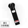 No. 5 Tiradores de Cremallera Pintados Resina Nylon Metal Ropa Equipaje Estilo Deportivo Cabeza de Cremallera Patrón de Pintura en Spray Lengüeta de Tirar En Stock