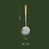 Espátula de Acero Inoxidable 304 Cucharón para Sopa Cuchara Ranurada Hogar Cocina Juego de Utensilios de Cocina de Tres Piezas Espátula Cuchara para Cocinar Venta al por Mayor