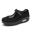 Zapatos de Verano Transfronterizos para Mujer 2026, Zapatos de Madre, Zapatos de Malla, Zapatos Casuales, Velcro Talla Grande 42 Zapatos de Madre, Talla Grande 42