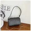 Bolsa Feminina Estilo Cross-Border 2025 Nova Tendência Bolsa de Ombro Moda Versátil Retro Bolsa Almofada de Ombro